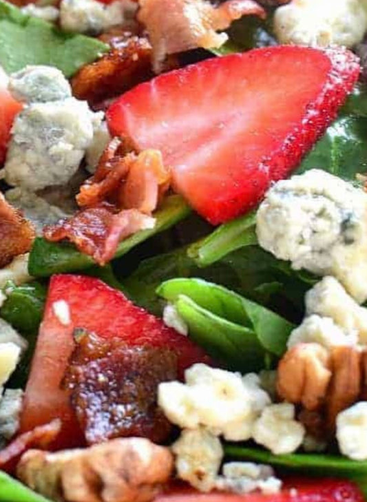 STRAWBERRY BACON BLUE SALAD RECIPE